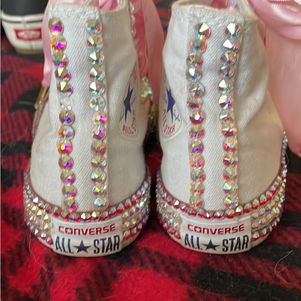 Converse Rhinestone sneakers